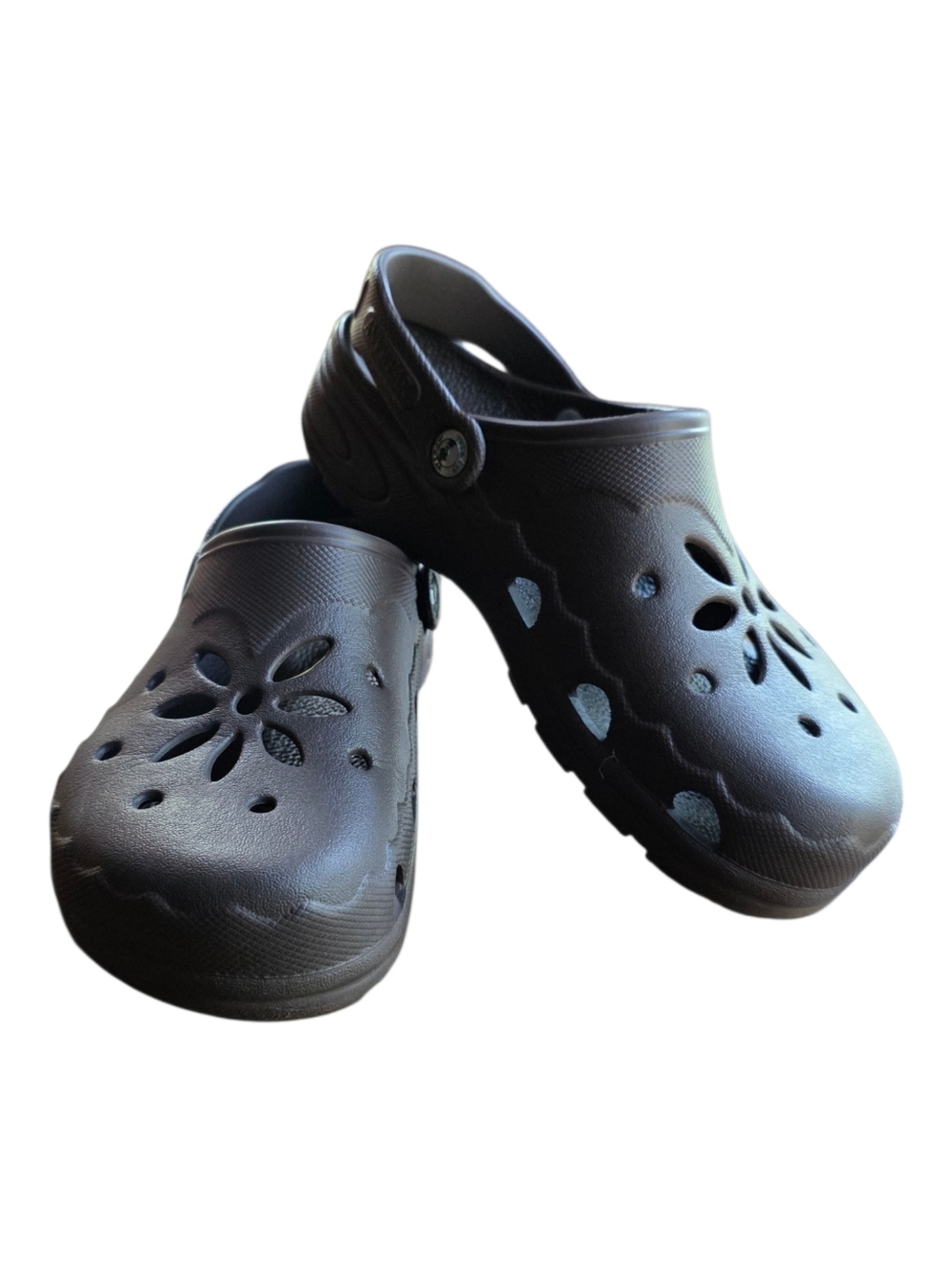 Y2K Anywear Unisex Floral Cutout Comfort Scrub Shoes Clogs W8/M6